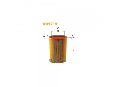 Фільтр  повітряний  WA6010  [WIX]