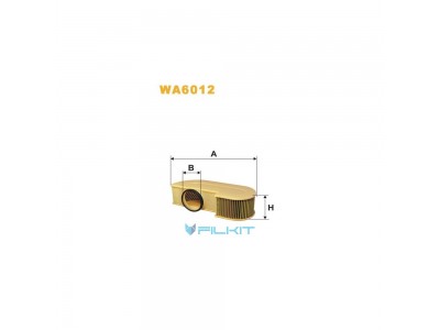 Фільтр  повітряний  WA6012  [WIX]