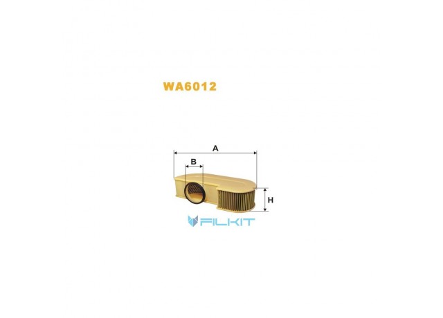 Фільтр  повітряний  WA6012  [WIX]