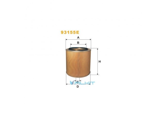 Фильтр  воздушный  93155E  [WIX]