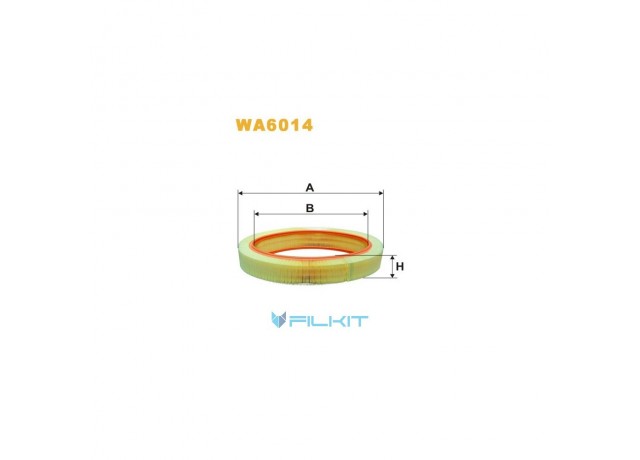 Фільтр  повітряний  WA6014  [WIX]