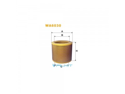 Фільтр  повітряний  WA6030  [WIX]