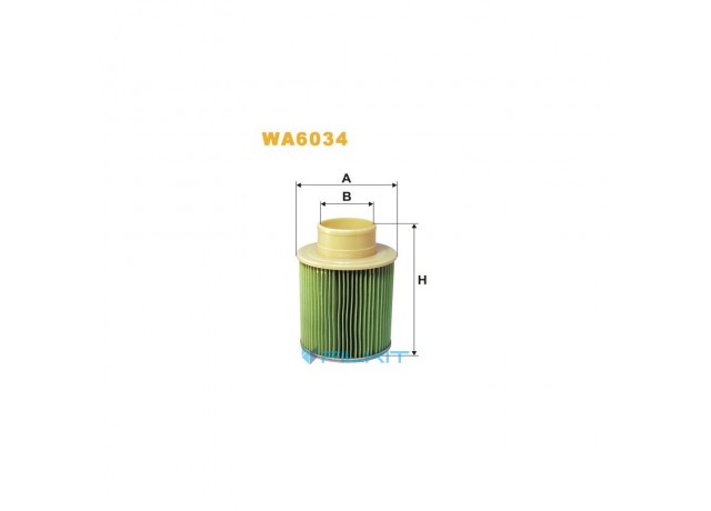 Фільтр  повітряний  WA6034  [WIX]