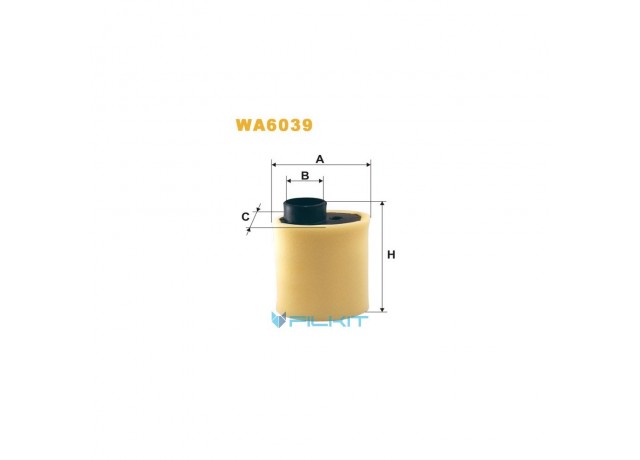 Фільтр  повітряний  WA6039  [WIX]