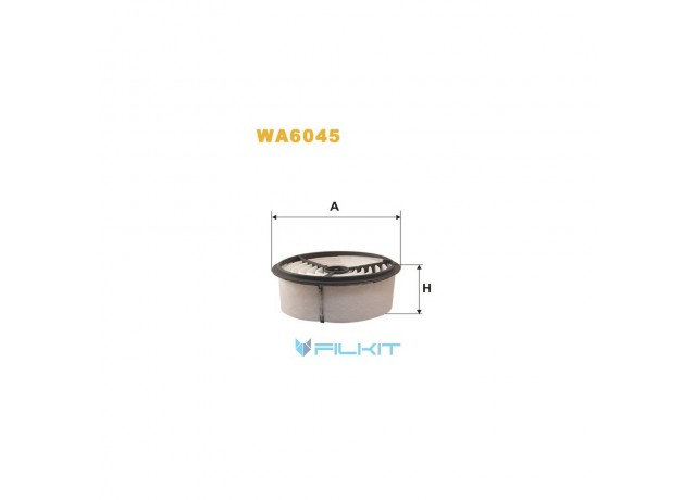 Фильтр  воздушный  WA6045  [WIX]