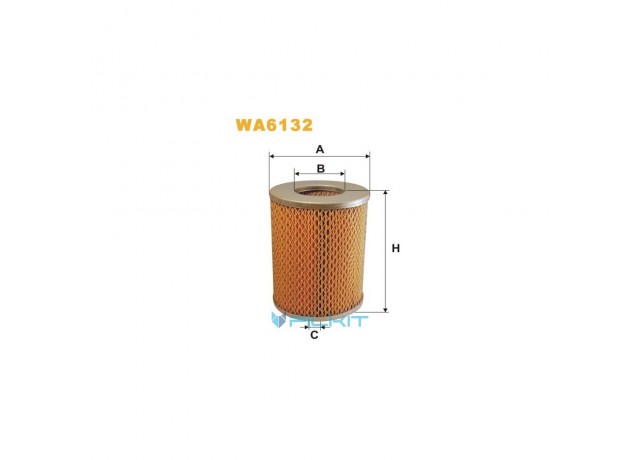 Фільтр  повітряний  WA6132  [WIX]