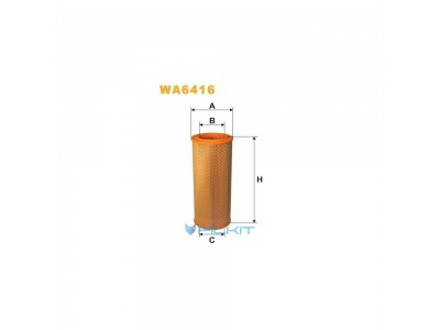 Фільтр  повітряний  WA6416  [WIX]