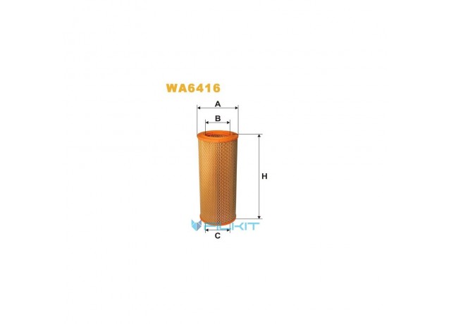 Фільтр  повітряний  WA6416  [WIX]