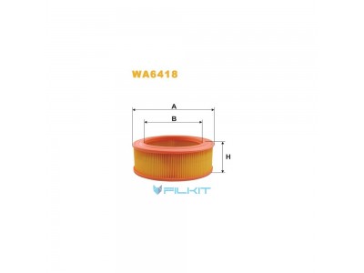 Фільтр  повітряний  WA6418  [WIX]