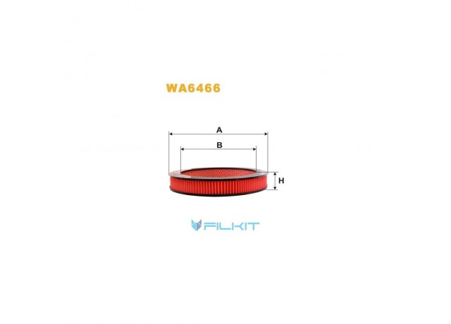 Фільтр  повітряний  WA6466  [WIX]
