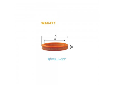 Фільтр  повітряний  WA6471  [WIX]