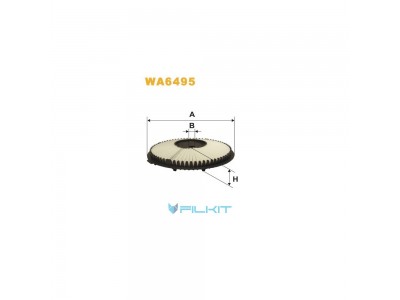 Фільтр  повітряний  WA6495  [WIX]