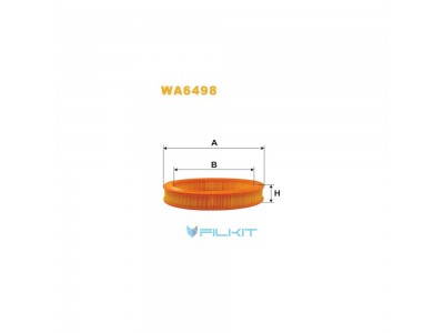 Фільтр  повітряний  WA6498  [WIX]