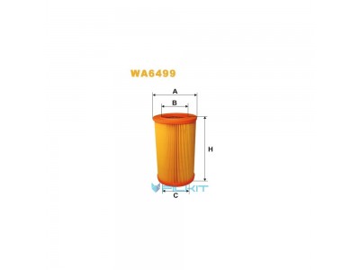 Фільтр  повітряний  WA6499  [WIX]