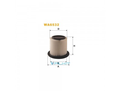 Фільтр  повітряний  WA6532  [WIX]
