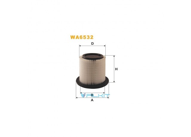Фільтр  повітряний  WA6532  [WIX]