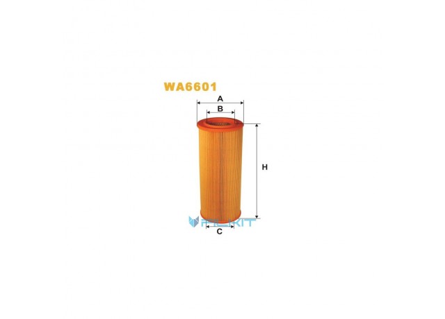 Фільтр  повітряний  WA6601  [WIX]