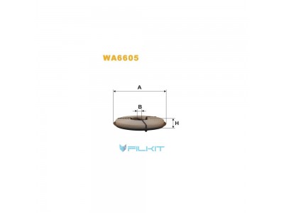 Фільтр  повітряний  WA6605  [WIX]