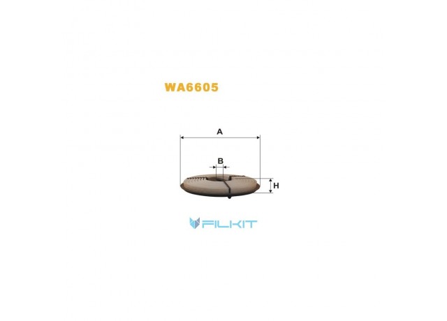 Фільтр  повітряний  WA6605  [WIX]