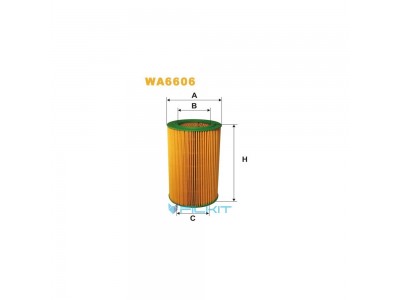 Фільтр  повітряний  WA6606  [WIX]
