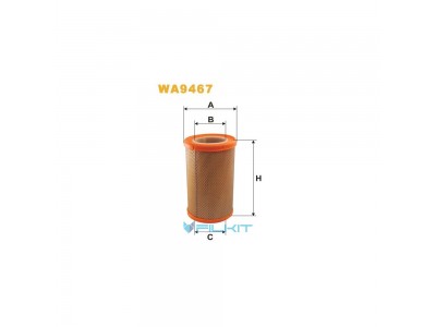 Фільтр  повітряний  WA9467  [WIX]