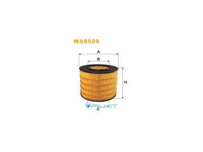 Фільтр  повітряний  WA9500  [WIX]