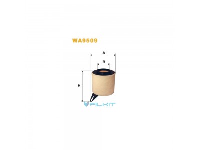 Фільтр  повітряний  WA9509  [WIX]