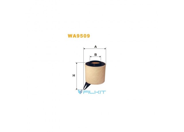 Фільтр  повітряний  WA9509  [WIX]