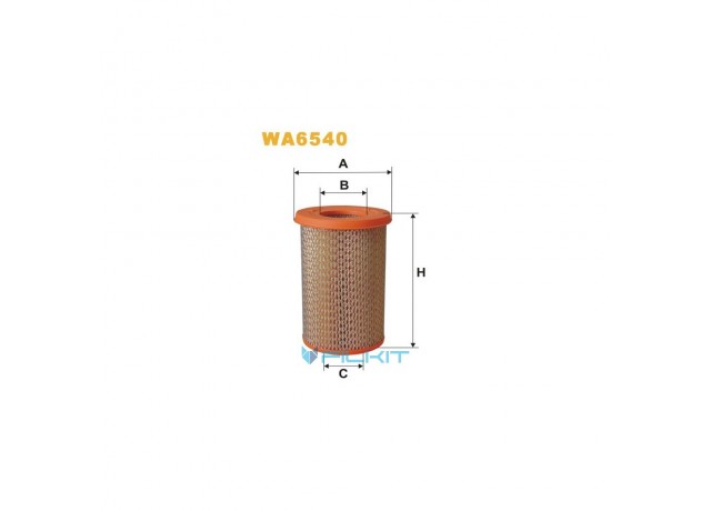 Фільтр  повітряний  WA9540  [WIX]