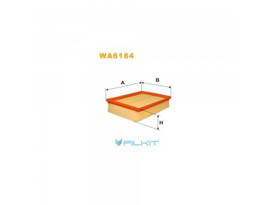 Фільтр  повітряний  WA6184  [WIX]
