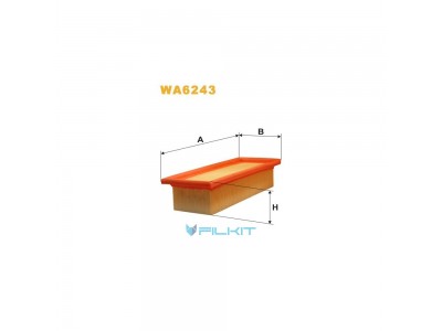 Фільтр  повітряний  WA6243  [WIX]