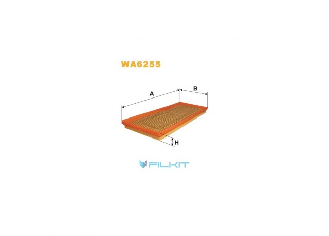 Фільтр  повітряний  WA6255  [WIX]
