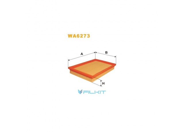 Фільтр  повітряний  WA6273  [WIX]