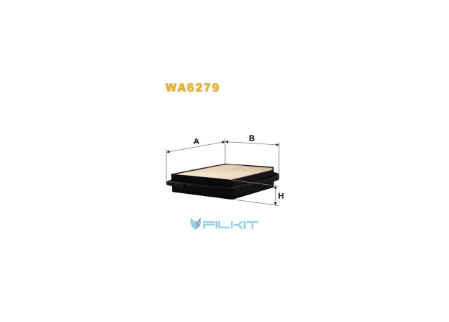 Фільтр  повітряний  WA6279  [WIX]