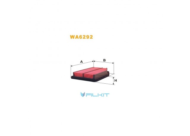 Фільтр  повітряний  WA6292  [WIX]