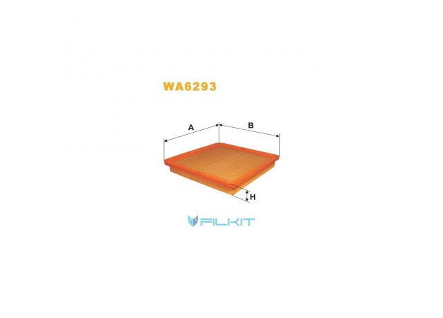 Фільтр  повітряний  WA6293  [WIX]