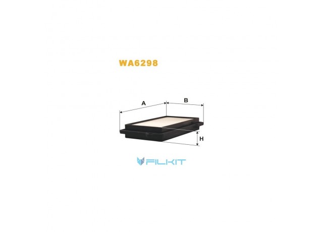 Фільтр  повітряний  WA6298  [WIX]