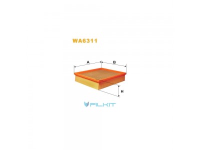 Фільтр  повітряний  WA6311  [WIX]