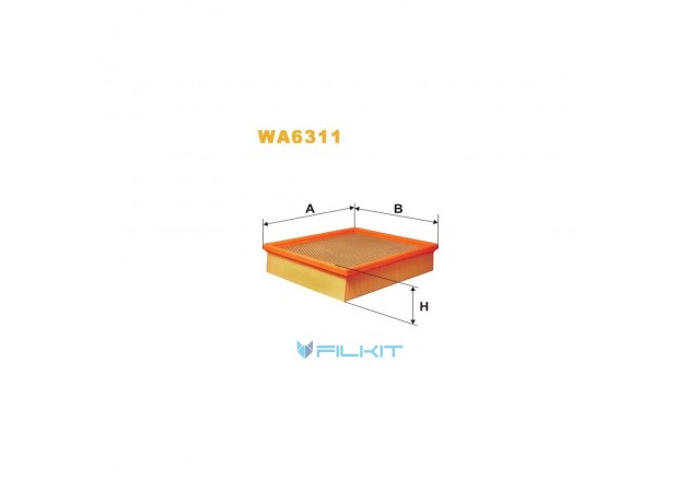 Фільтр  повітряний  WA6311  [WIX]