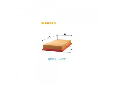 Фільтр  повітряний  WA6348  [WIX]