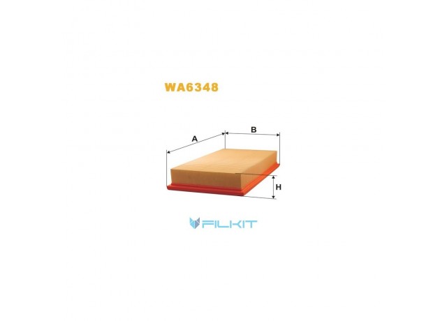 Фільтр  повітряний  WA6348  [WIX]