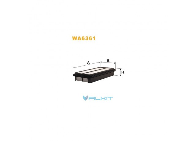Фільтр  повітряний  WA6361  [WIX]