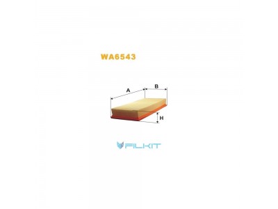 Фільтр  повітряний  WA6543  [WIX]