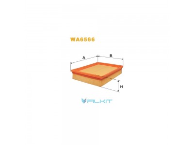 Фільтр  повітряний  WA6566  [WIX]