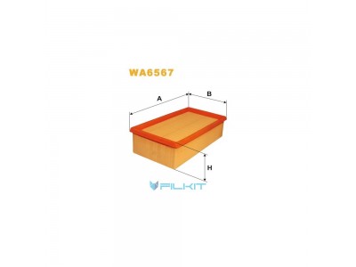 Фільтр  повітряний  WA6567  [WIX]
