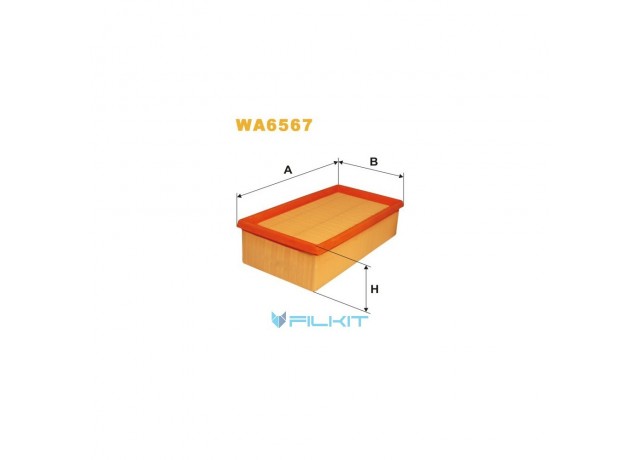 Фільтр  повітряний  WA6567  [WIX]