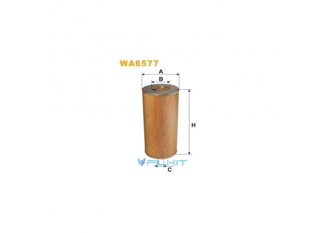 Фільтр  повітряний  WA6577  [WIX]