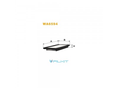 Фільтр  повітряний  WA6594  [WIX]