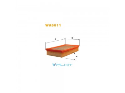 Фільтр  повітряний  WA6611  [WIX]