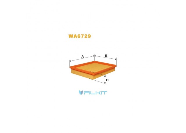 Фільтр  повітряний  WA6729  [WIX]